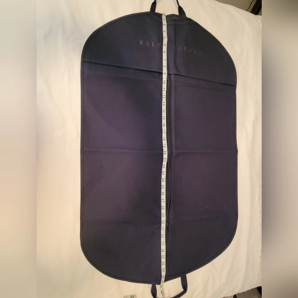 Ralph Lauren Navy Blue Garment Bag – Travel Suit Cover